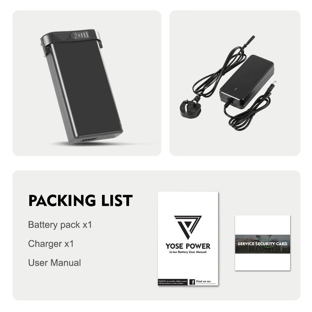 24V10.4Ah Lithium-ion Rear E-Bike Battery Pack without Original Battery Shell - Image 8