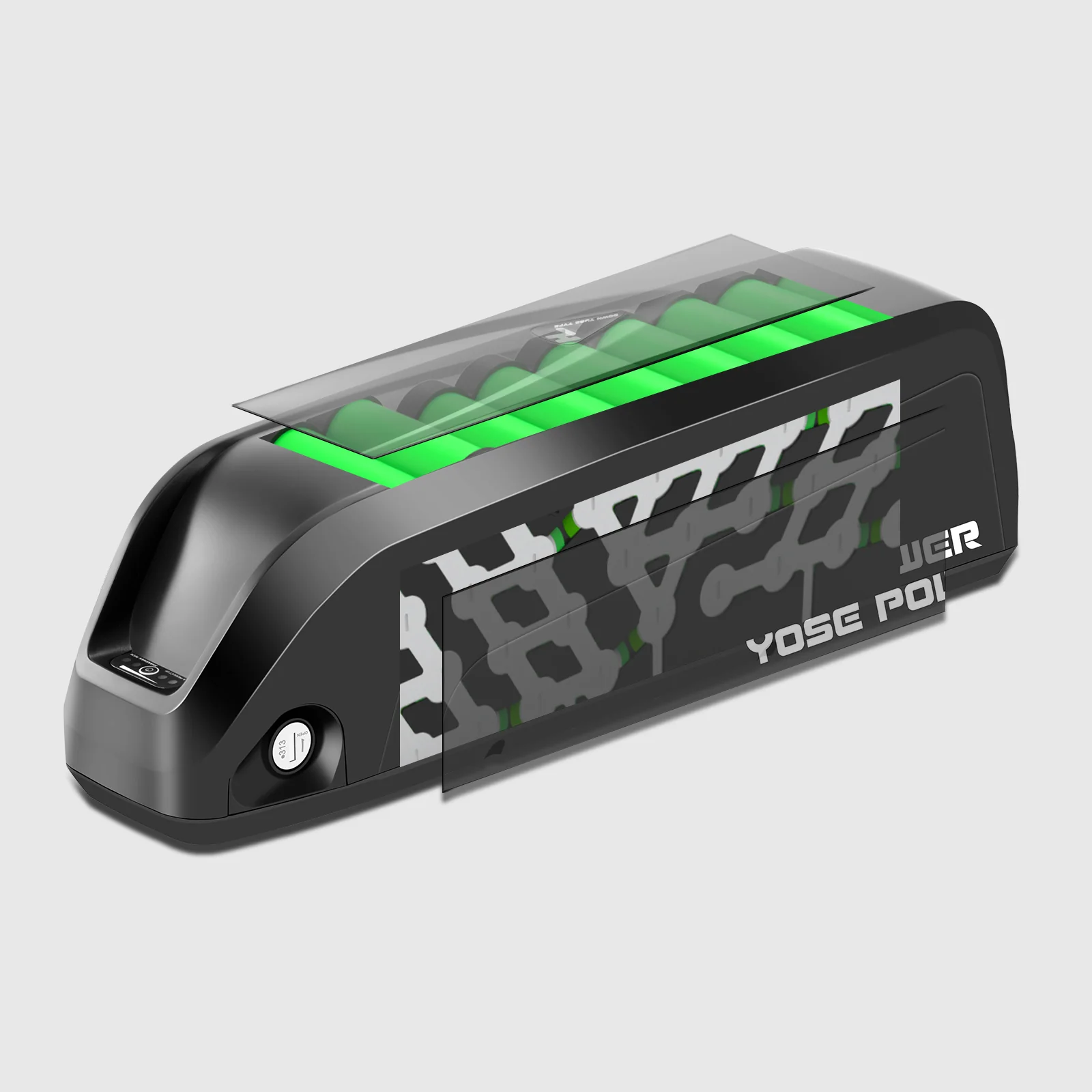 36V 18Ah E-Bike Li-ion Battery Hailong-MIX with 5 Gold-Plated Round Plug replace for YOSE POWER 13Ah Hailong Battery - Image 7