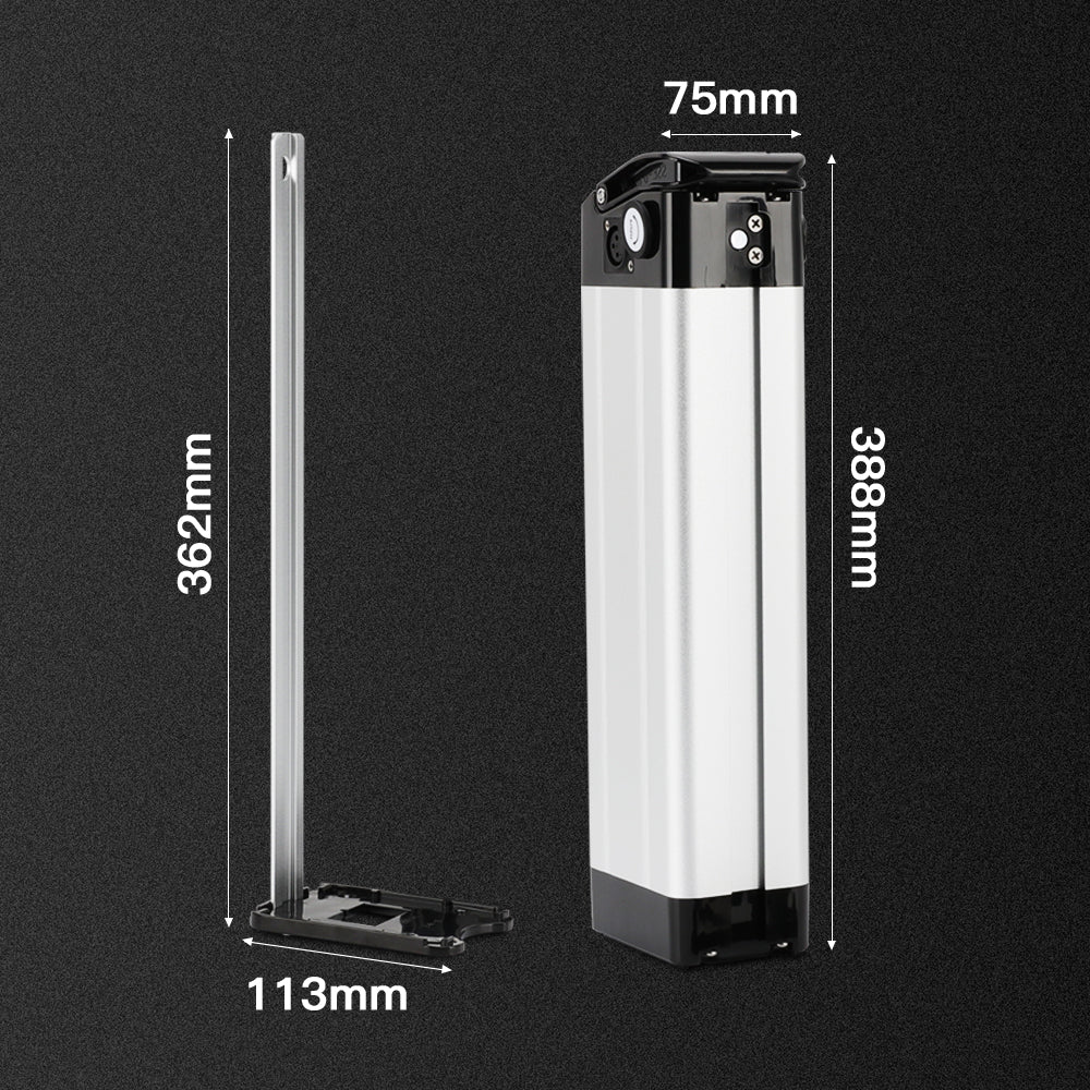 36V10.4Ah/15.6Ah Silver Fish E-Bike Li-ion Battery - Image 12