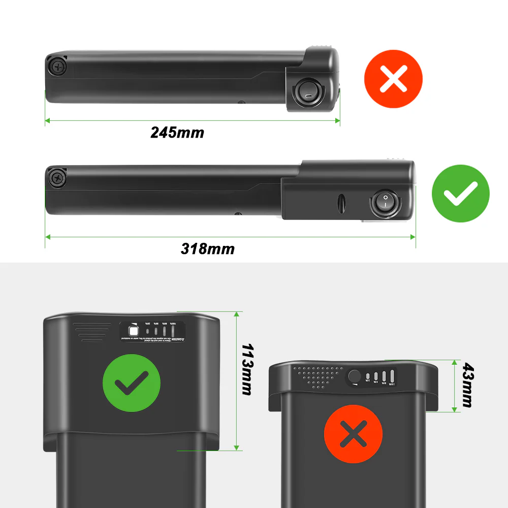 36V10.4Ah E-Bike Li-ion Battery Pack without Original Battery Shell - Image 8