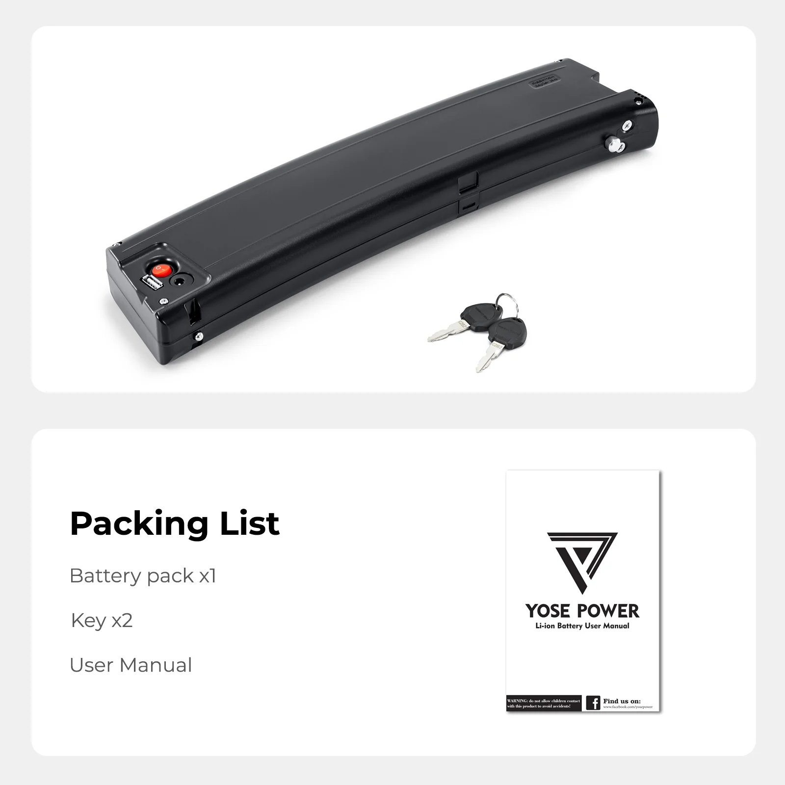 36V10.5Ah(388Wh) E-Bike Li-ion Battery without Charger for Reention Rapier IR-III - Image 7