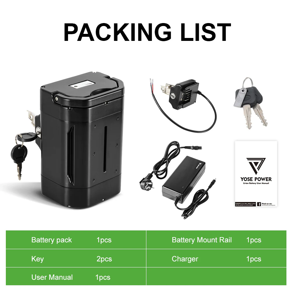 36V10Ah Seat Tube Li-ion E-bike Battery for Ansmann, Heinzmann - Image 6