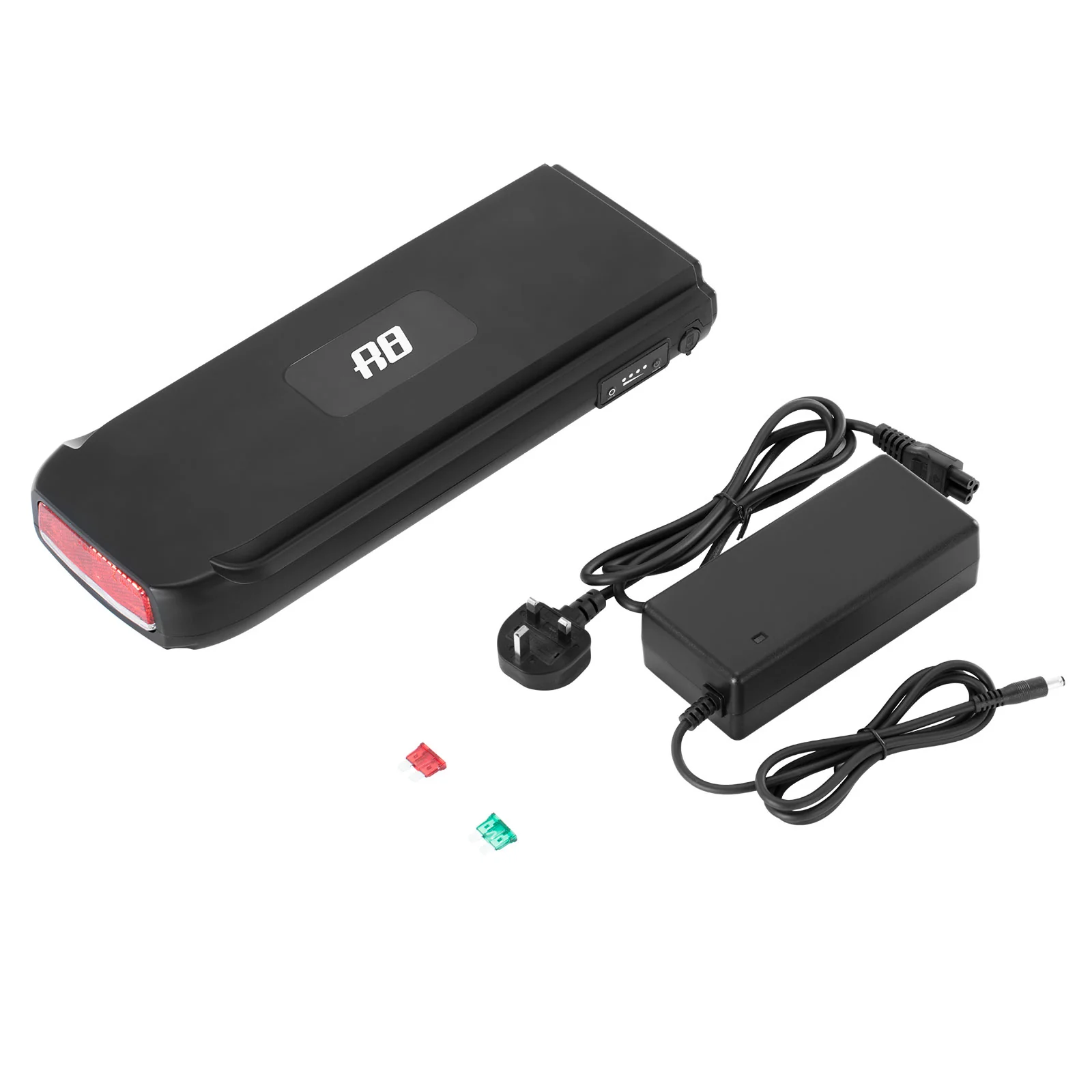 36V12.8Ah(474Wh) E-Bike Rear Battery with Charger for Phylion Joycube SF-03 JCEB360-11 - Image 15