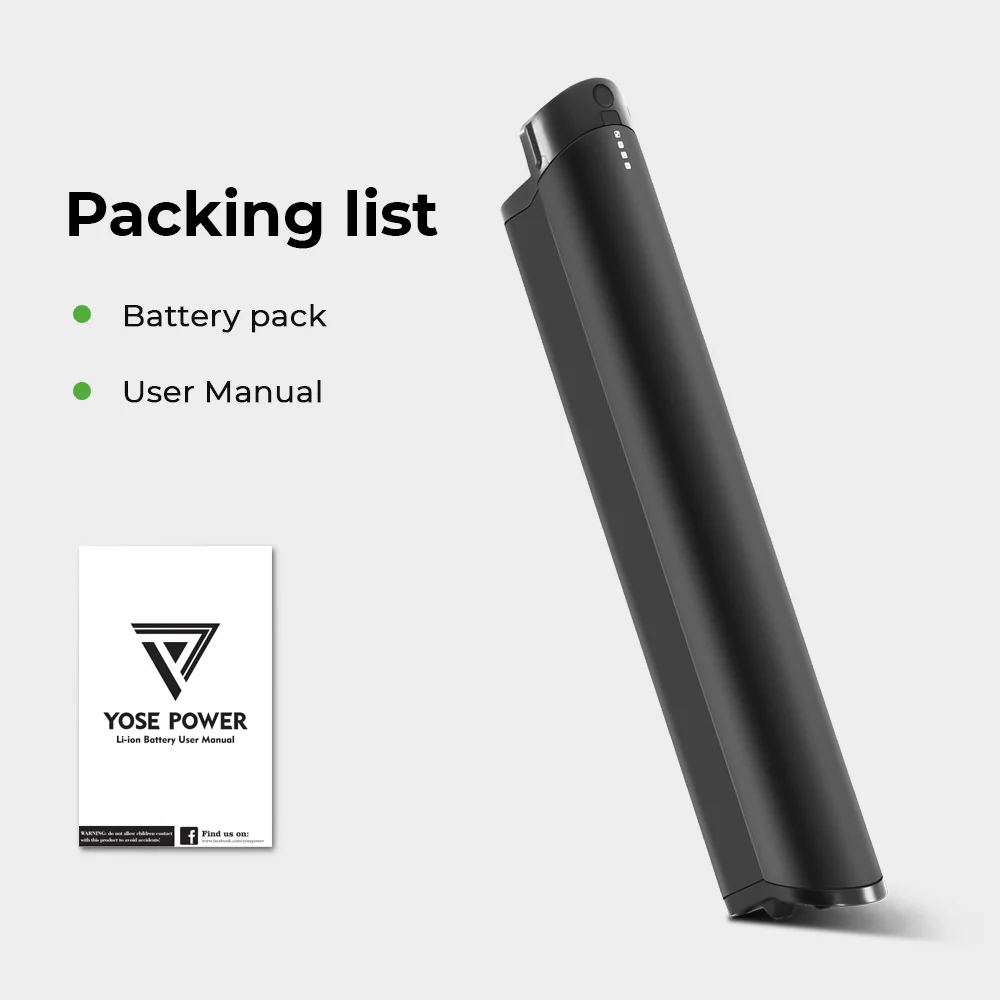 36V12.8Ah(474Wh) Li-ion Battery Intube REENTION EEL-MINI 40 for F.lli Schiano E-Wave - Image 9