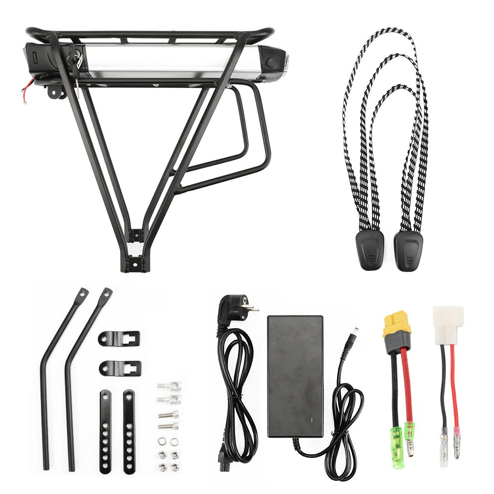 36V13Ah/15.6Ah/17.4Ah E-Bike Lithium-ion Rear Battery fit for 26"-28" Bike - Image 13