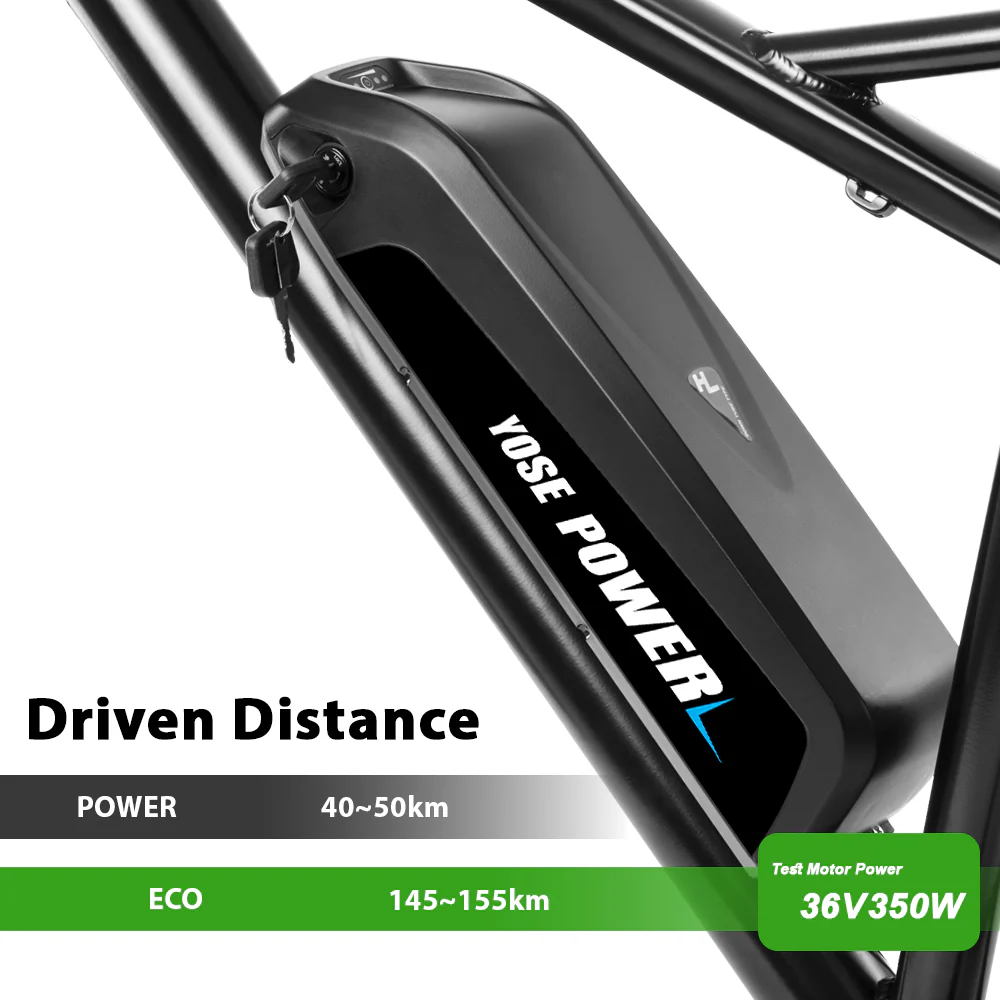 36V13Ah HL-I Down Tube Lithium-ion E-bike Battery - Image 6