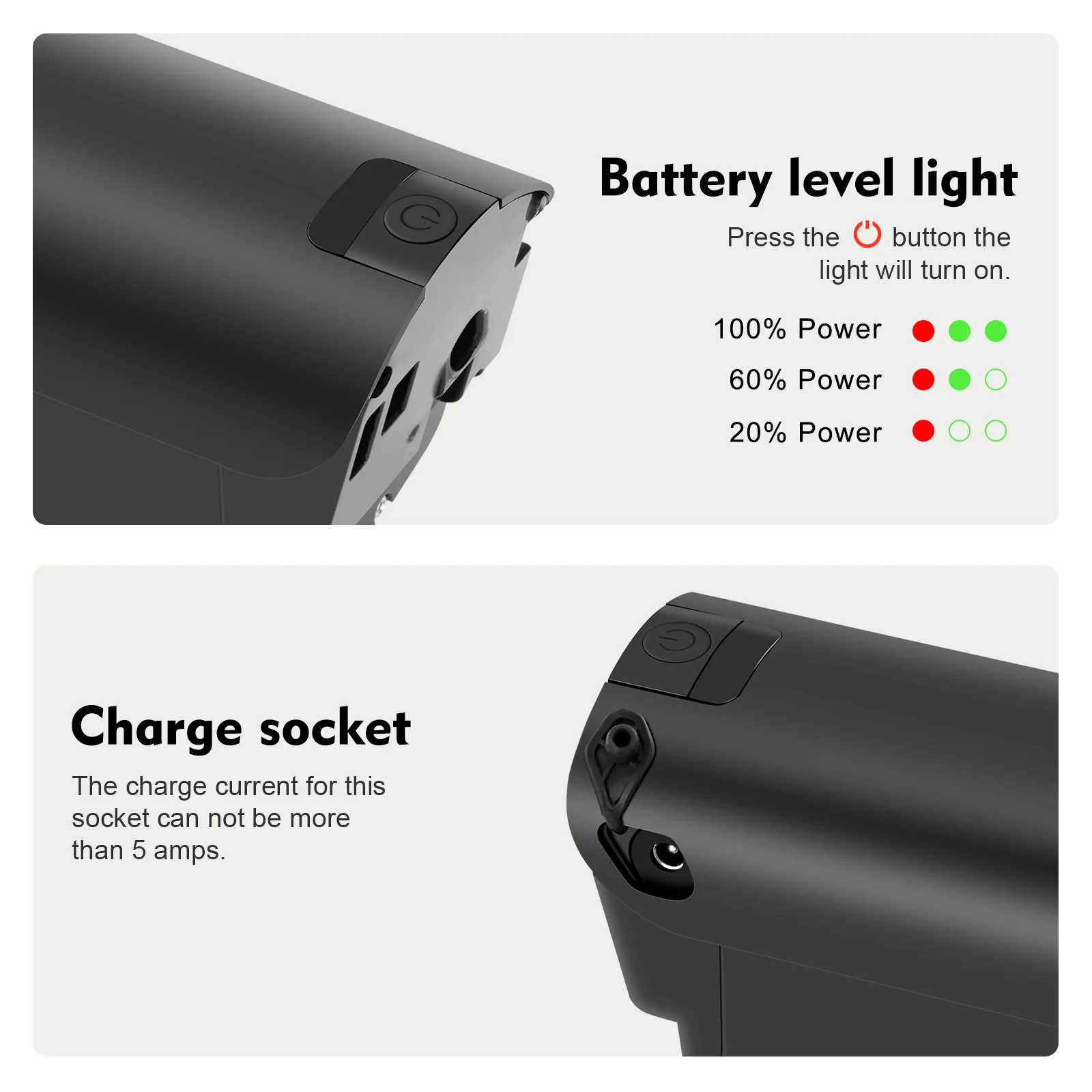 36V14.5Ah E-bike Li-ion Battery for 2022 Polluno, netunopollunopro, netunopro - Image 3