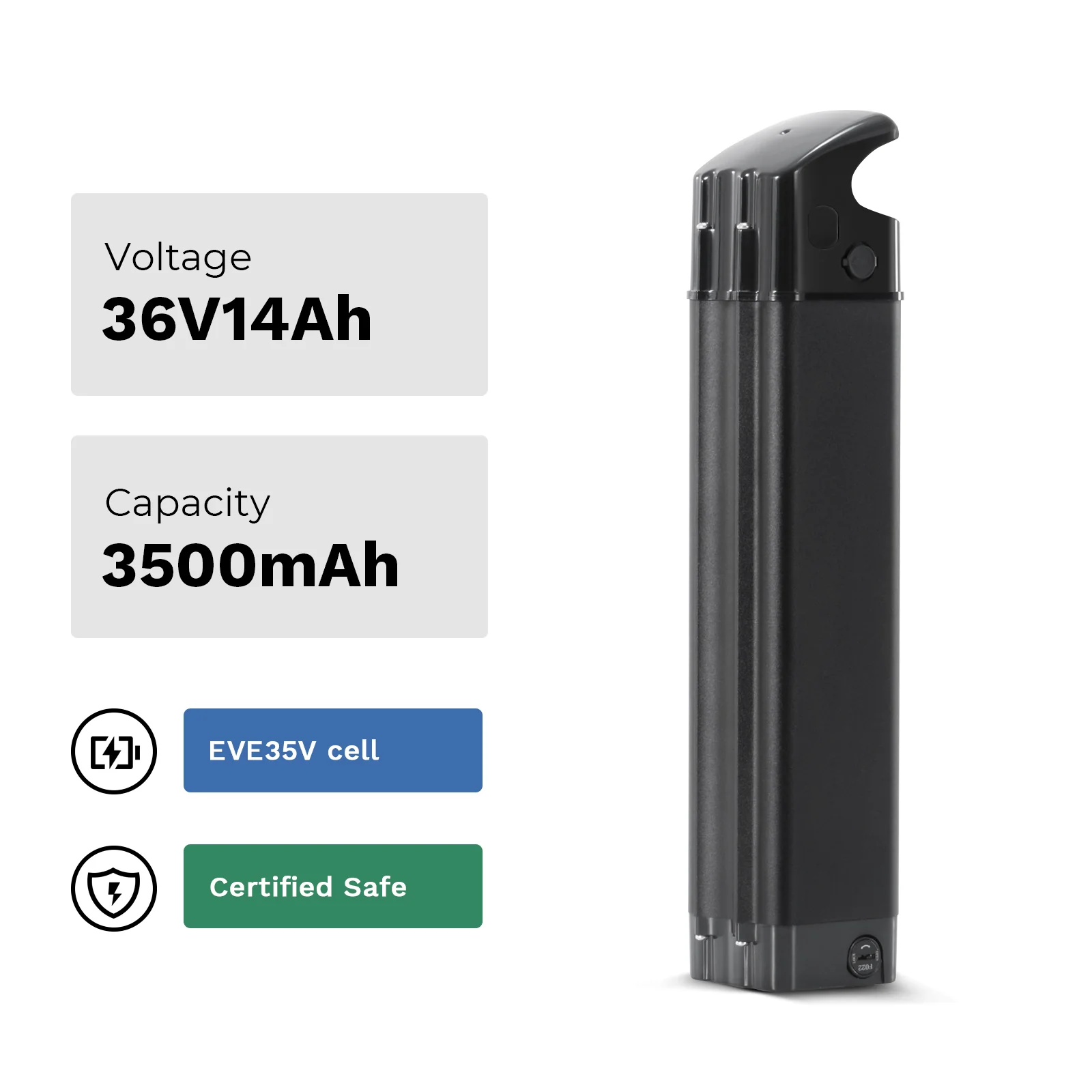 36V14Ah e-bike Battery Replacement Battery for VOLT Bike - Image 2