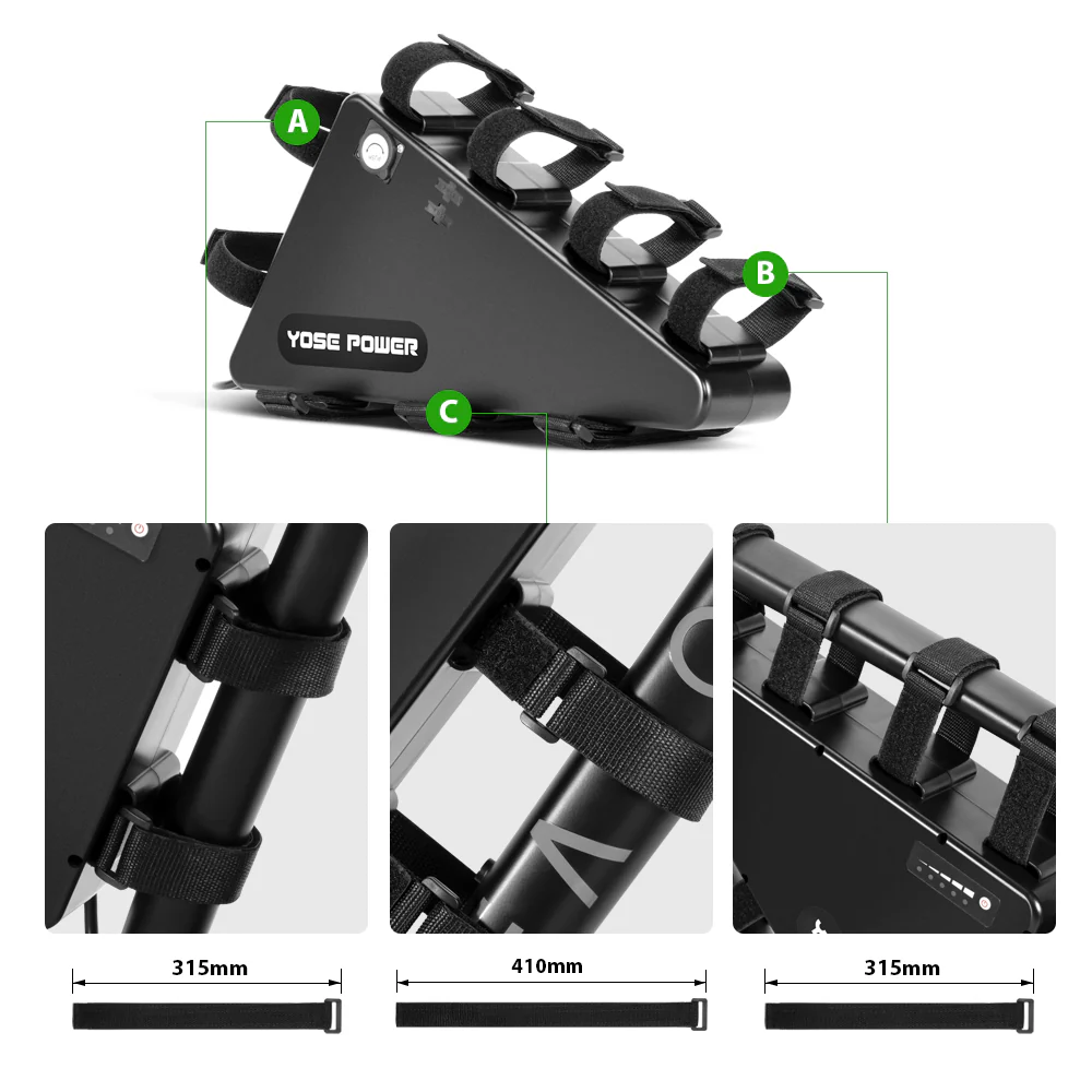 36V21Ah Triangle E-bike Li-ion Battery Pack - Image 3