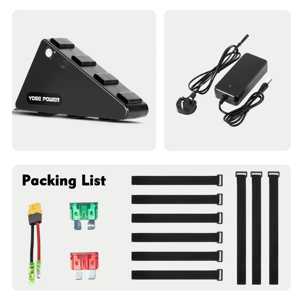 36V21Ah Triangle E-bike Li-ion Battery Pack - Image 8