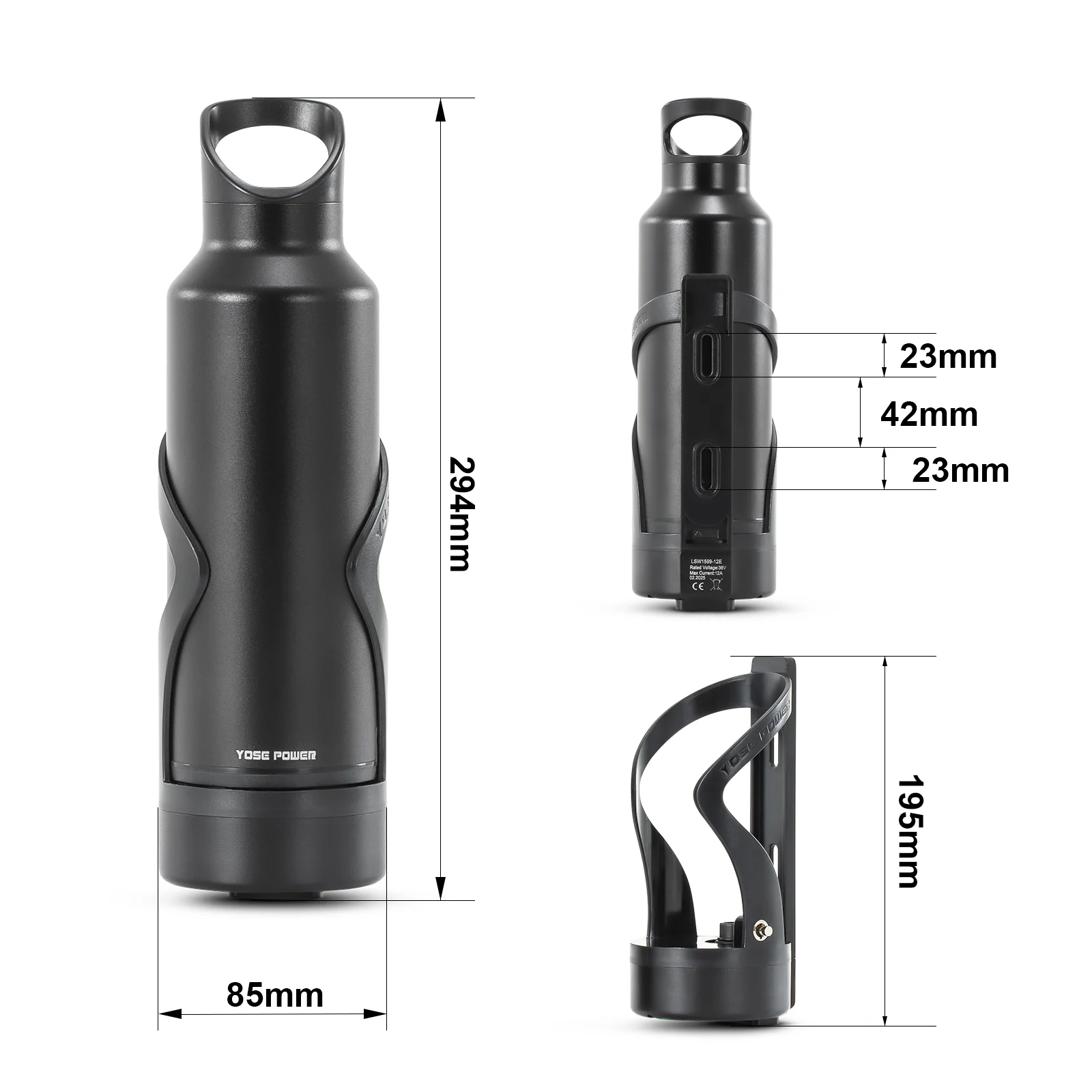 E-Bike Conversion Kit 36V250W 26"/28" Rear Cassette Motor Kit with 36V Bottle Battery Samsung Cell and Integrated Torque PAS Sensor Model A3pro - Image 12